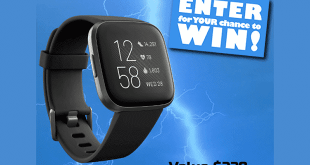 Gagnez une montre connectée Fitbit Versa 2 de 229$