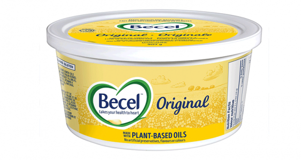 Margarine Becel à 99¢ au lieu de 3.49$