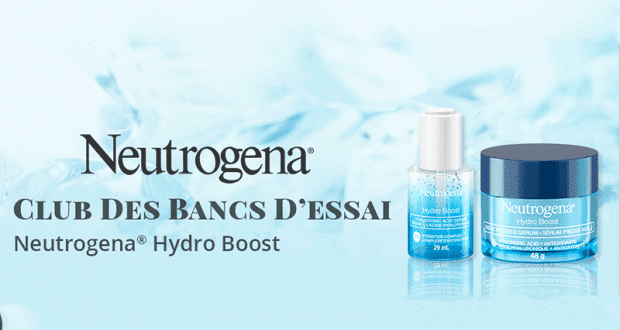 Sérums Neutrogena Hydra Boost à tester gratuitement