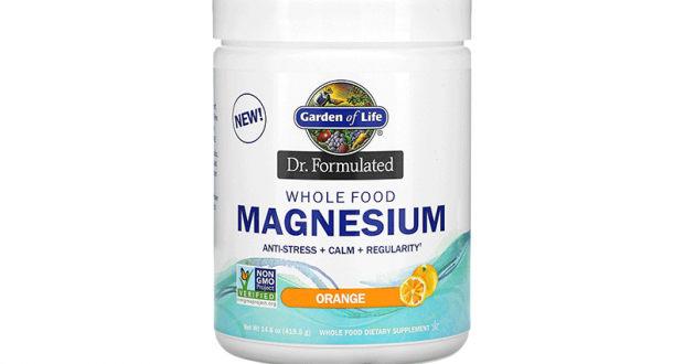 Testez Le magnésium d’Aliment Entier Garden Of Life