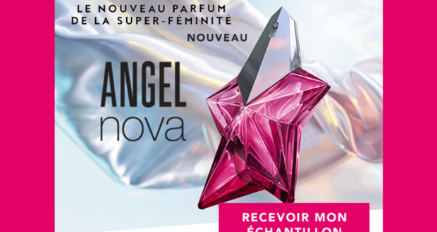 Échantillons gratuits de parfum Angel Nova de Thierry Mugler