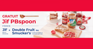 9500 cuillères Jif PBspoon offertes