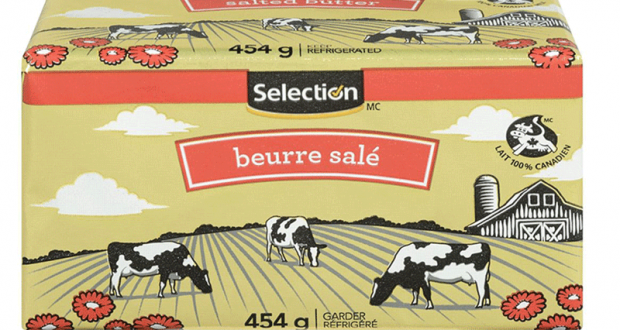 Beurre Selection 454g à 3.25$ au lieu de 5.49$
