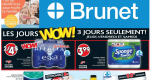 Circulaire Brunet du 8 avril au 14 avril 2021