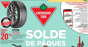 Circulaire Canadian Tire du 1 avril au 7 avril 2021