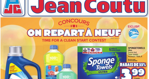 Circulaire Jean Coutu du 29 avril au 5 mai 2021