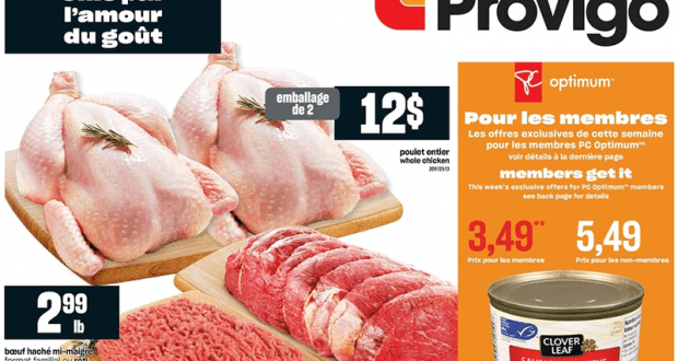 Circulaire Provigo du 15 avril au 21 avril 2021