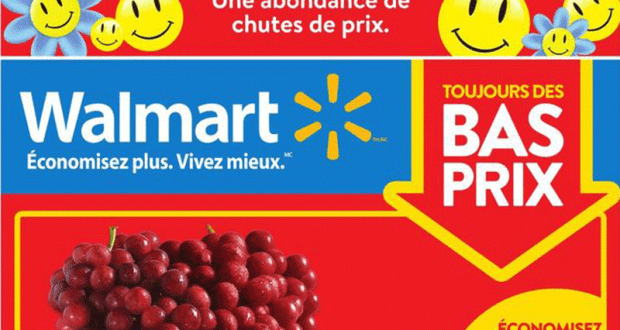 Circulaire Walmart du 1 avril au 7 avril 2021