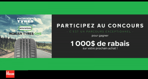 Gagnez 3 chèques-cadeaux Nokian Tyres de 1000 $ chacun
