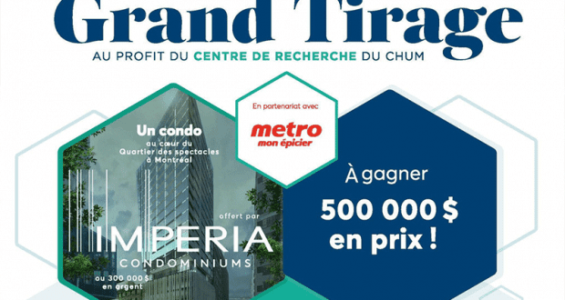 Gagnez 500 000 $ en prix