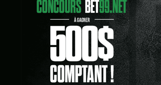 Gagnez 500$ en argent comptant