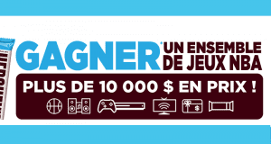 Gagnez Un Ensemble de Jeux NBA (Valeur de 4300 $)