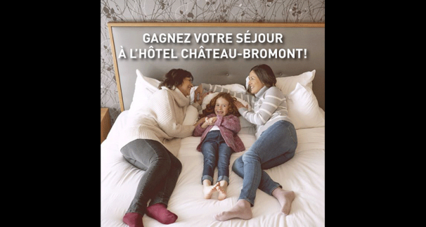 Gagnez un séjour pour deux à l’Hôtel Château-Bromont