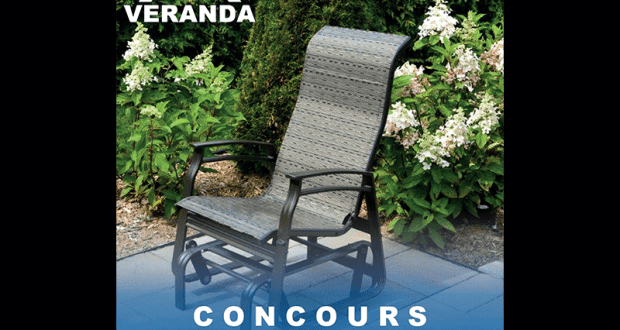 Gagnez une chaise oscillante de la collection Kaza