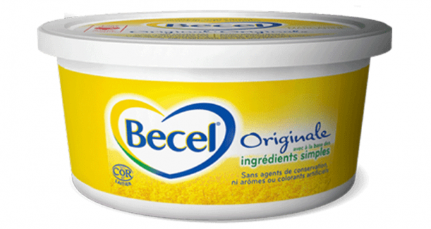 Margarine Becel à 1$ au lieu de 3.47$