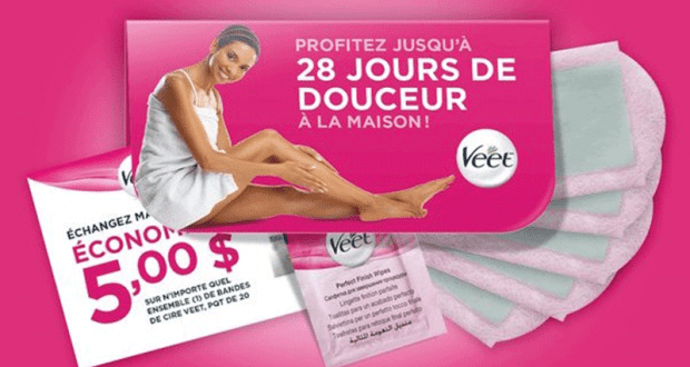 Pack d’échantillons gratuits Veet