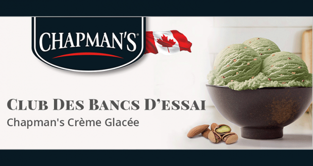 Testez gratuitement les desserts à la crème glacée de Chapman’s