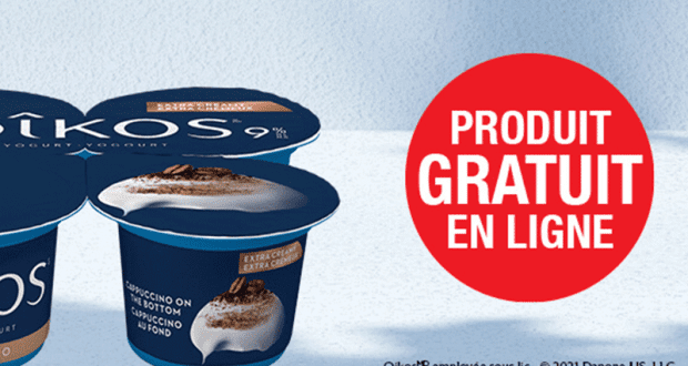 Un produit Oîkos GRATUIT