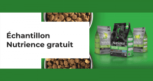 Échantillons gratuits de nourriture pour chaton ou chiot Nutrience