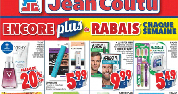 Circulaire Jean Coutu du 13 mai au 19 mai 2021