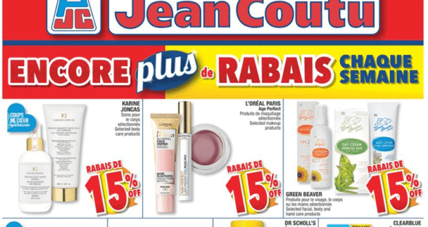 Circulaire Jean Coutu du 10 juin au 16 juin 2021