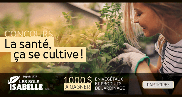 Gagnez 1000 $ en végétaux et produits de jardinage