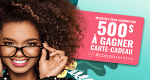 Gagnez Une carte-cadeau EconoLunettes de 500 $