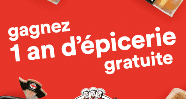 Gagnez un an d'épicerie gratuite (Valeur de 8000 $)