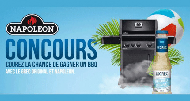 Gagnez un bbq napoléon d’une valeur de 649.99 $