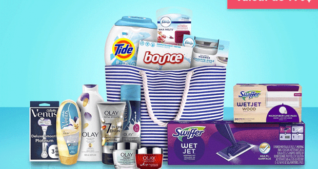 Gagnez un panier de produits d’entretien et de beauté P&G