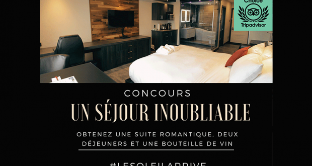 Gagnez un séjour à l'Hôtel Le Saint-Germain Rimouski