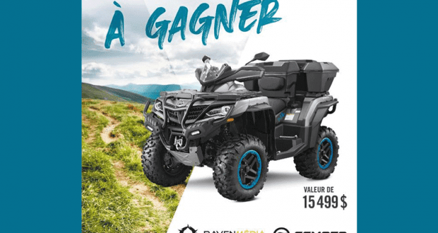 Gagnez un véhicule CFORCE 1000 OVERLAND 2021 (Valeur de 15499 $)