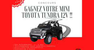 Gagnez une mini Toyota Tundra 12V