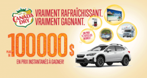 Gagnez une voiture VUS Subaru Crosstrek 2021 (Valeur de 25 795 $)