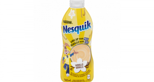 Sirop à la vanille de Nesquik à recevoir gratuitement chez vous