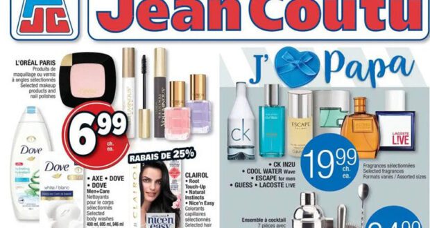 Circulaire Jean Coutu du 17 juin au 23 juin 2021