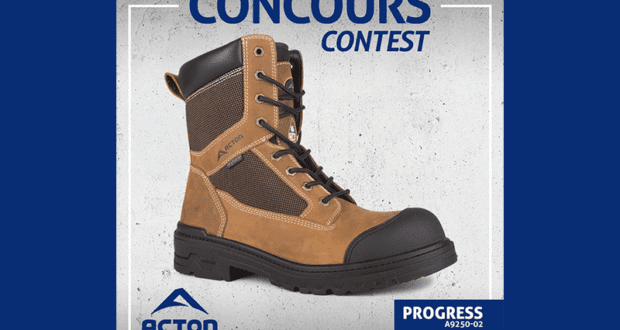 Gagnez 2 paires de bottes Acton progress