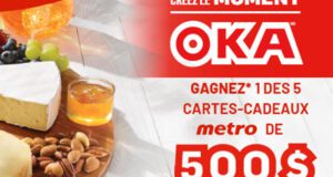 Gagnez 5 cartes-cadeaux Metro d'une valeur 500$ chacune