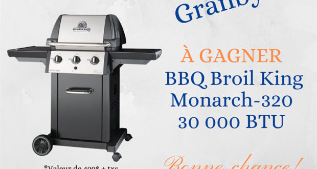 Gagnez un BBQ Broil King Monarch-320 30 000 BTU