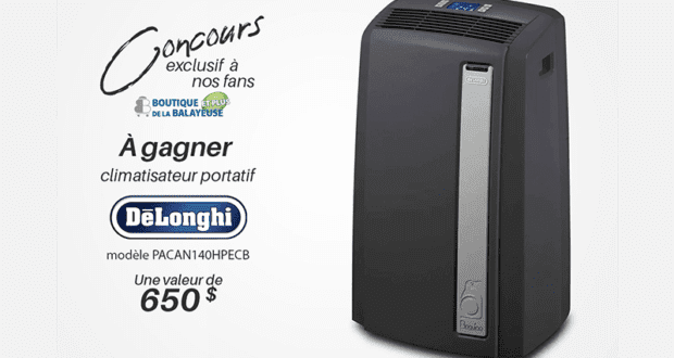 Gagnez un climatiseur De'Longhi North America (Valeur de 650 $)