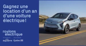 Gagnez une location d'un an d'une Chevrolet Bolt EV 2022