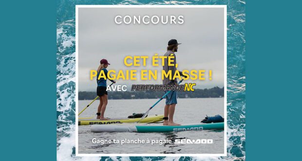 Gagnez une planche à pagaie Sea-Doo gonflable Agua (Valeur de 740 $)