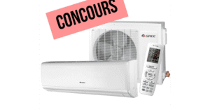 Gagnez une thermopompe murale de 12 000 BTU Gree