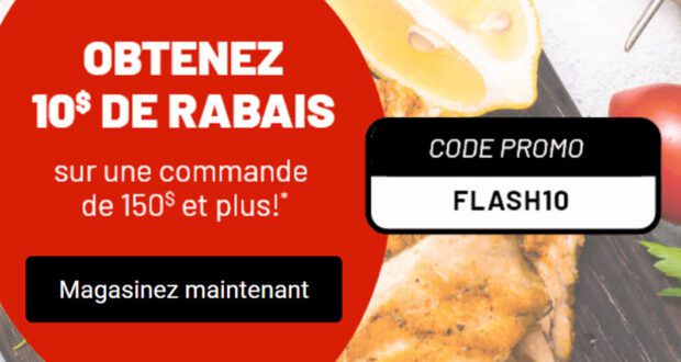 Obtenez un rabais de 10 $ sur votre épicerie Metro