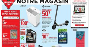 Circulaire Canadian Tire du 22 juillet au 28 juillet 2021