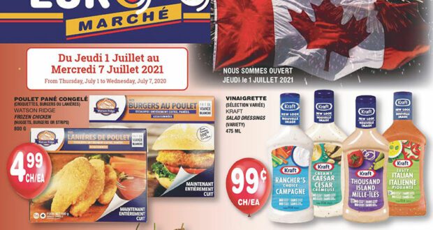 Circulaire Euromarché du 1 juillet au 7 juillet 2021