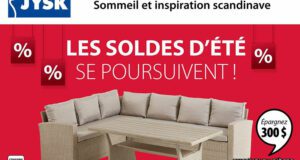 Circulaire Jysk du 15 juillet au 21 juillet 2021