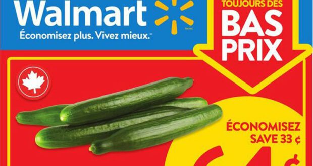 Circulaire Walmart du 15 juillet au 21 juillet 2021