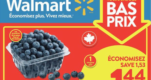 Circulaire Walmart du 22 juillet au 28 juillet 2021