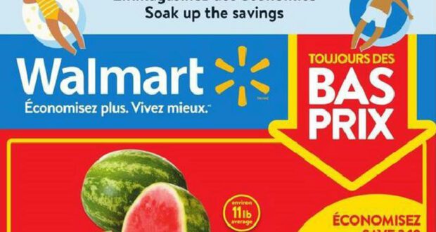 Circulaire Walmart du 29 juillet au 4 août 2021